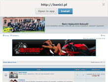 Tablet Screenshot of banici.pl